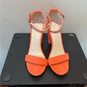 Women's Orange Heels
